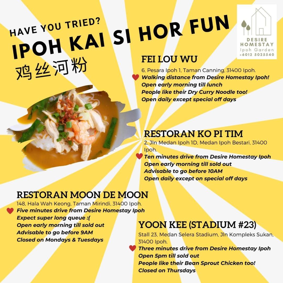 Walk To Your Favorite Food Desire Garden * Ipoh